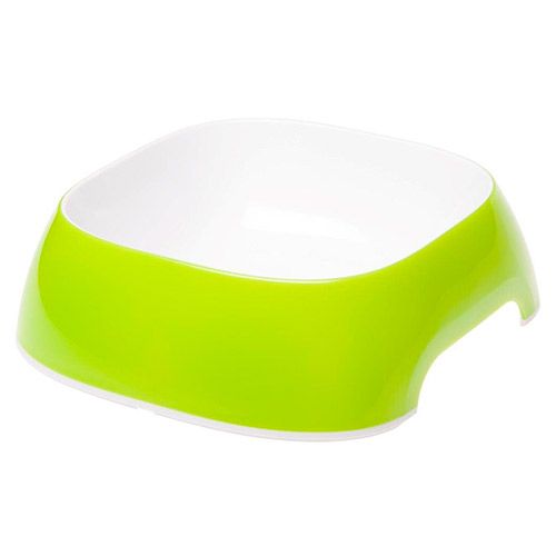 картинка Пластиковая миска для собак Ferplast Glam М зеленая, 0.75 л  от магазина PFMrus